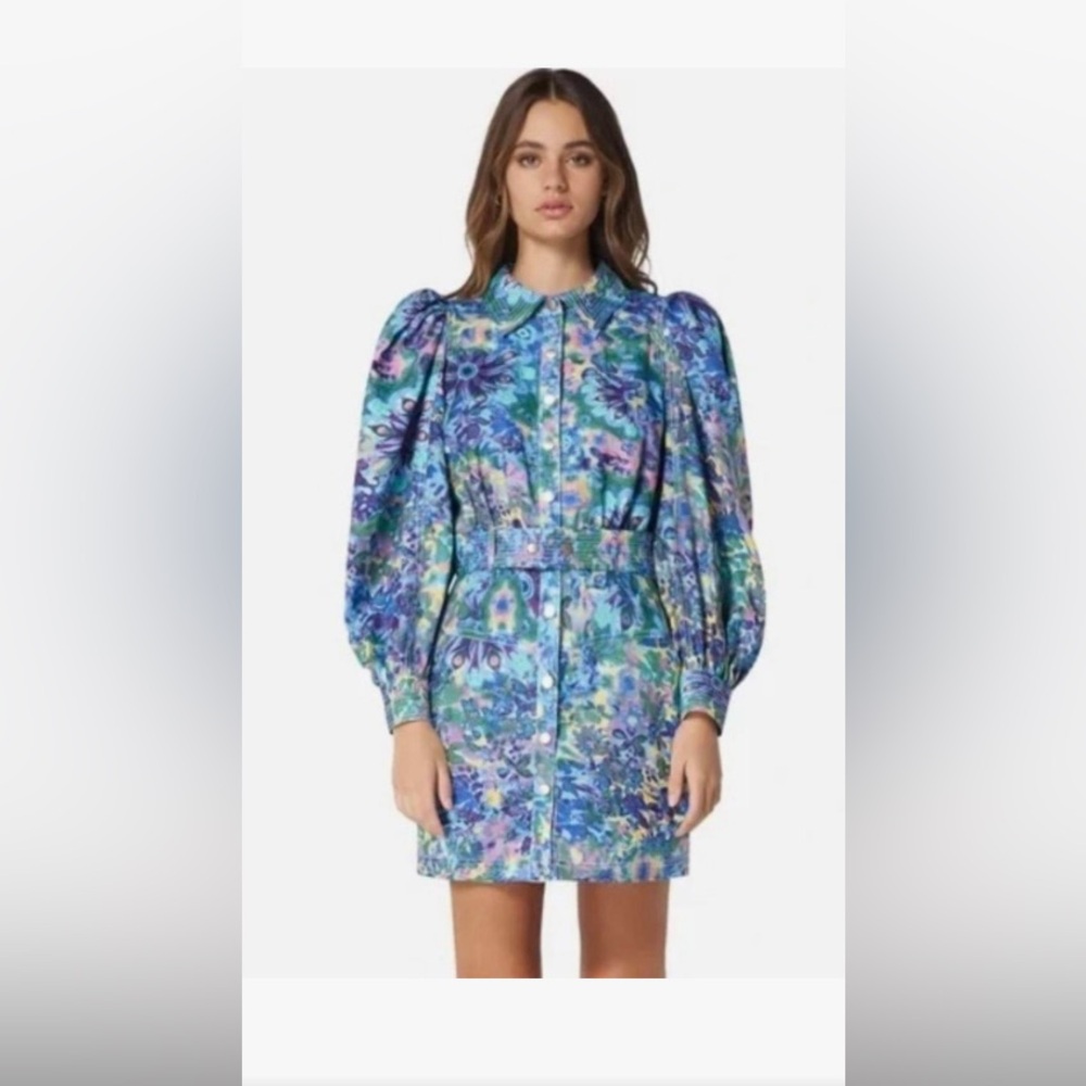 ELLIATT- ALYSSA MINI DRESS FLORAL SIZE SMALL